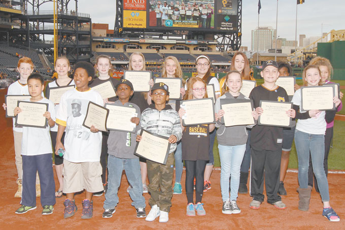WINNERS—2015 recipients’ of the Arts, Essay and Poetry Awards. (Photo by Stacey Chapman)
