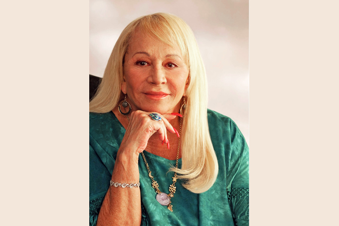 This undated image released by HarperOne shows psychic and author Sylvia Browne. Browne, a psychic whose frequent appearances on shows such as "Larry King Live" and "The Montel Williams Show," died Nov. 20, at a hospital in San Jose, Calif. (AP Photo/HarperOne)