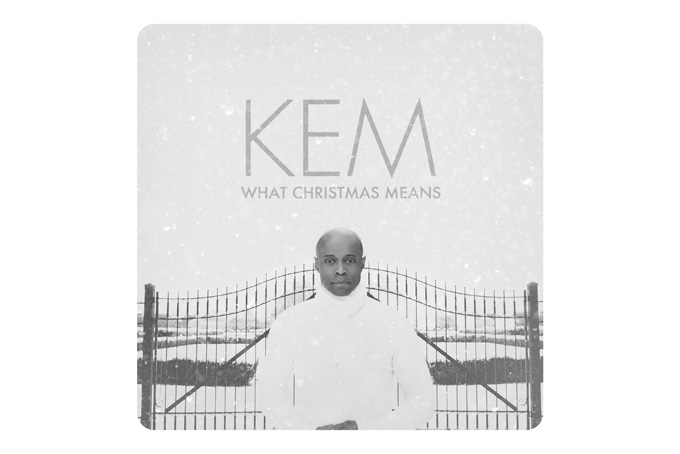 This CD cover image released by 10 Spot shows "What Christmas Means," by KEM. (AP Photo/10 SPOT)