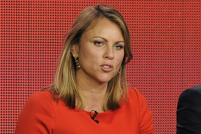 In this Jan. 12, 2013 file photo, "60 Minutes" reporter Lara Logan takes part in a panel discussion at the Showtime Winter TCA Tour in Pasadena, Calif. (Photo by Chris Pizzello/Invision/AP, File)