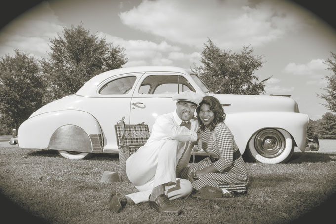 VINTAGE—The Happy Couple (Vintage photos by Dan Landoni)