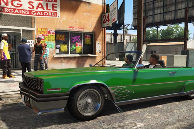 This publicity photo released by Rockstar Games shows a screen shot from the video game, "Grand Theft Auto V." (AP Photo/Rockstar Games, File)