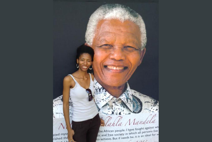 Kefilwe Molefi couldn’t believe Mandela was dead (NNPA Photo by George E. Curry)