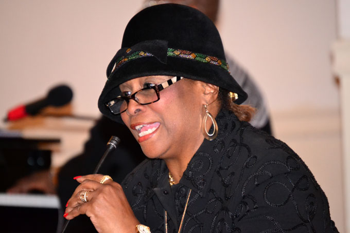 MISTRESS OF CEREMONIES—Rev. Marie Kelly 