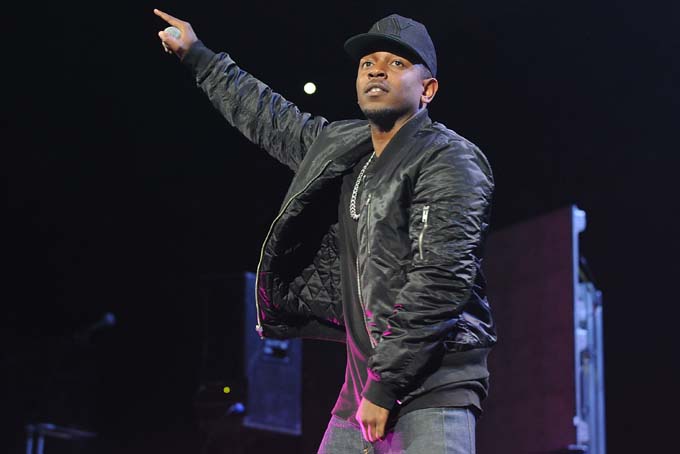 In this Nov. 2, 2013 file photo, Kendrick Lamar attends the Power 105.1's Powerhouse 2013 Concert at the Barclays Center in the Brooklyn borough of New York. (Photo by Brad Barket/Invision/AP, File)
