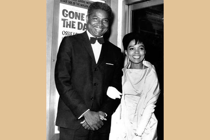 OSSIE DAVIS and RUBY DEE