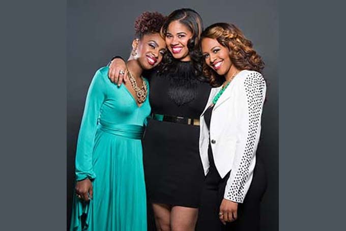  Co-founders of Techturized Inc., and creators of Myavana, a hair and beauty social network (from left to right) Chanel Martin, Candace Mitchell and Jess Watson.