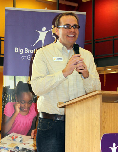 TOM BAKER—From Big Brothers Big Sisters