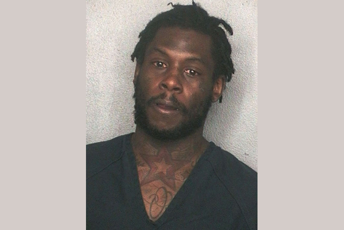 This arrest photo made available by the Broward County Sheriff's office, shows Cleveland Browns wide receiver Davone Bess after he was arrested Friday, Jan. 17, 2013. (AP Photo/Broward County Sheriff's Office, HOPD)