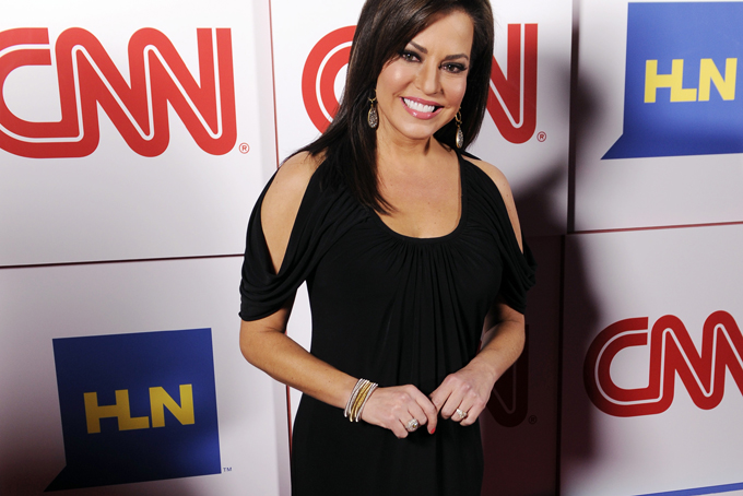 Robin Meade of the HLN network poses at the CNN Worldwide All-Star Party, on Friday, Jan. 10, 2014, in Pasadena, Calif. (Photo by Chris Pizzello/Invision/AP)