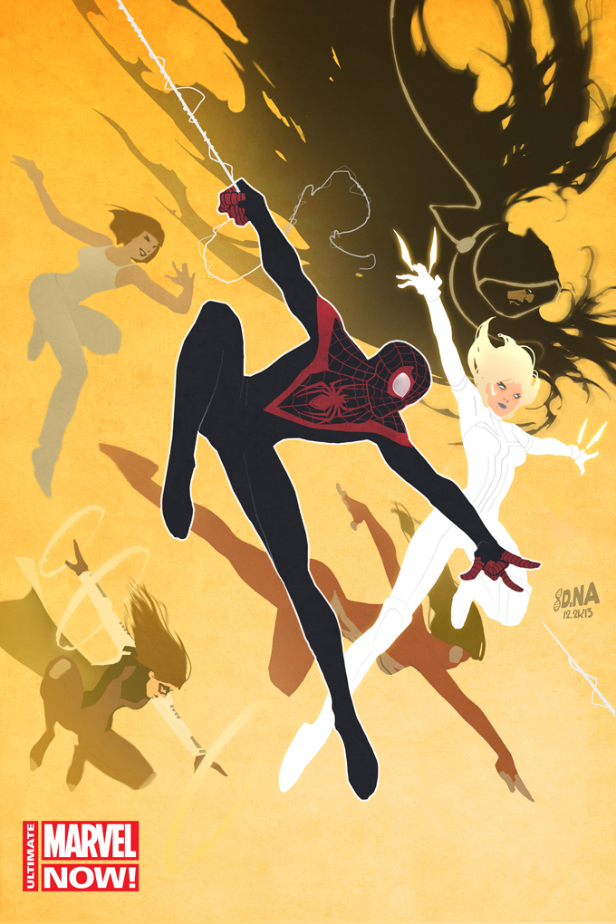 This image provided by Marvel Entertainment shows cover art by David Marquez for an issue of "All-New Ultimates." (AP Photo/Marvel Entertainment, David Marquez)