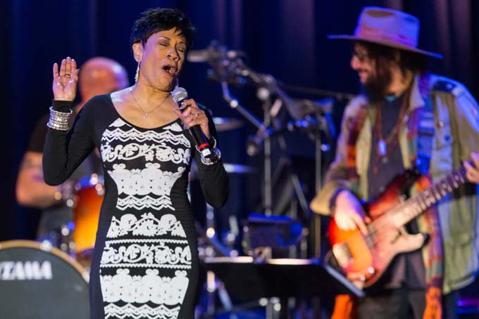 Singer Bettye LaVette performs on stage during the David Lynch Foundation Honors Ringo Star "A Lifetime of Peace & Love" event held at the El Rey Theatre on Monday, Jan. 20, 2014, in Los Angeles. (Photo by Paul A. Hebert/Invision/AP)