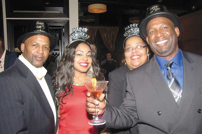 The Sanders family had a blast at the New Year’s Eve celebration held at Savoy.