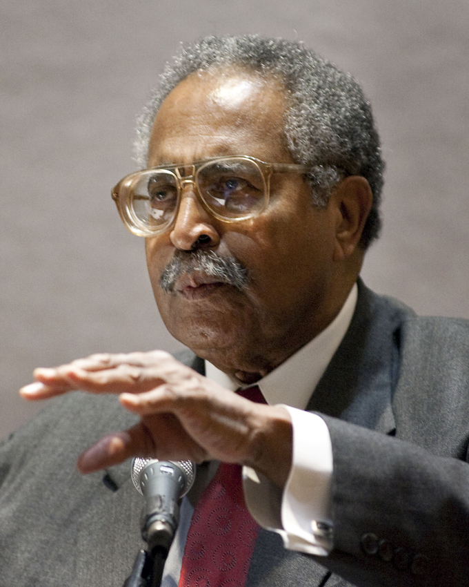 In this Jan. 16, 2010 file photo, Franklin McCain speaks during the AFL-CIO conference in Greensboro, N.C. (AP Photo/Lynn Hey, File)
