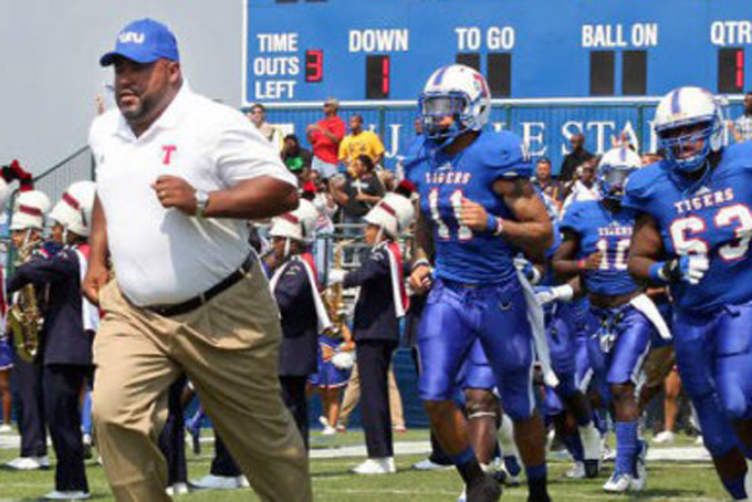 Tennessee State University Head Coach Rod Reed is the "2013 SBN Sports Eddie Robinson Coach of the Year." (Courtesy Photo TSU Sports)