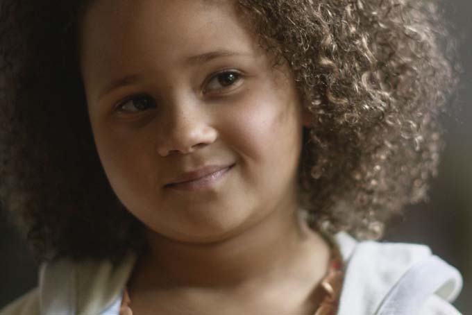 This undated frame grab provided by General Mill’s shows the company's 2014 Super Bowl for Cheerios entitled “Gracie.” Cheerios brings back its famous interracial family in a spot that shows a father using Cheerios to tell his daughter she’s going to have a brother. The ad airs during the first unscheduled time-out of the game. (AP Photo/General Mill’s)