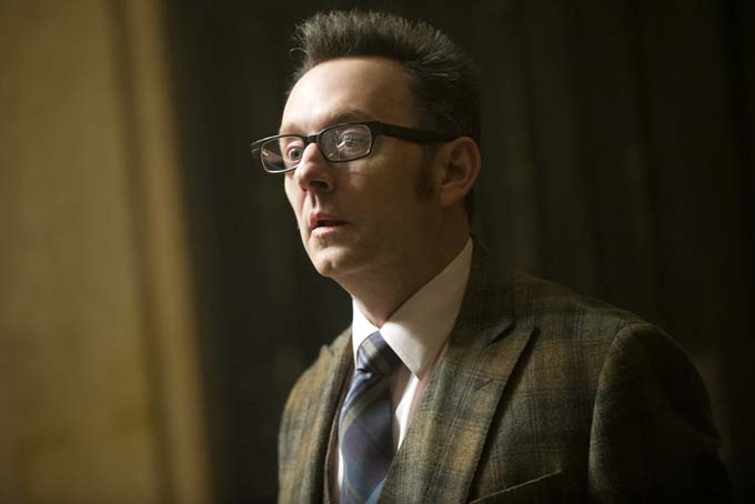 This photo provided by CBS Entertainment shows Michael Emerson in a scene from the TV series, "Person of Interest." The show airs Tuesdays, 10:00 p.m. ET/PT on the CBS Television Network. The “Person of Interest” producers on a panel at the Television Critics Association on Wednesday, Jan. 15, 2014, said their show’s stories about surveillance of ordinary citizens, have turned out to reflect real events. (AP Photo/CBS, John Paul Filo)