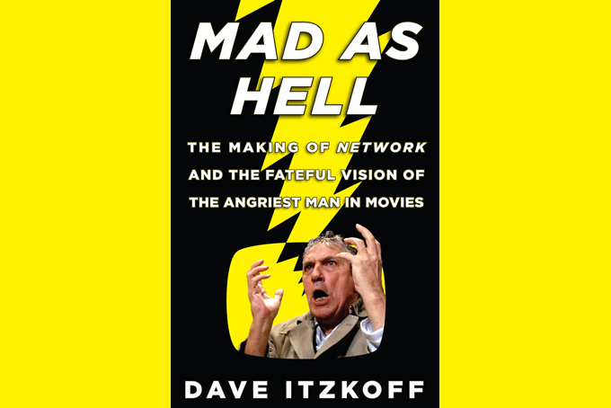 This book cover image released by Times Books shows "Mad As Hell: The Making of Network and the Fateful Vision of the Angriest Man in Movies," by Dave Itzkoff. (AP Photo/Times Books)