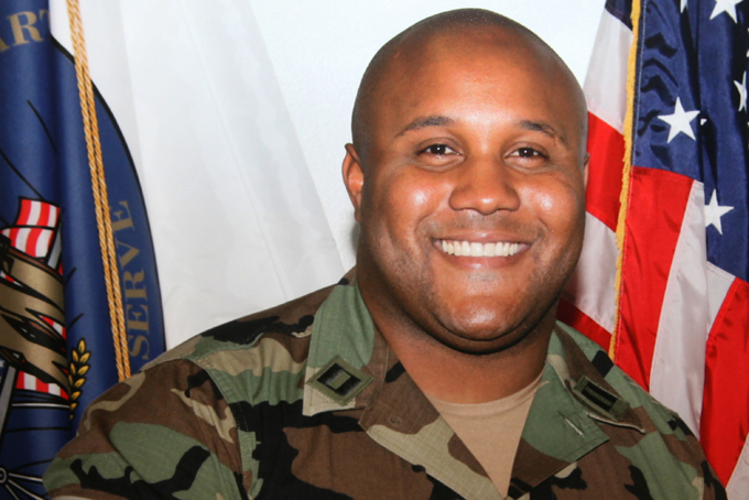 This undated photo released by the Los Angeles Police Department shows former Los Angeles police officer Christopher Dorner. A civilian oversight board has found that eight Los Angeles police officers who mistakenly opened fired on two women during a manhunt for the rogue ex-cop Dorner violated department policy. The Police Commission's decision Tuesday Feb. 4, 2014 follows an earlier settlement in which the city agreed to pay the pair $4.2 million. (AP Photo/Los Angeles Police 