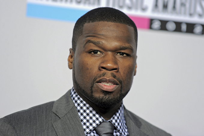 In this Nov. 18, 2012, file photo, rapper 50 Cent arrives at the 40th Anniversary American Music Awards in Los Angeles. (AP Photo/Jordan Strauss/Invision/AP)