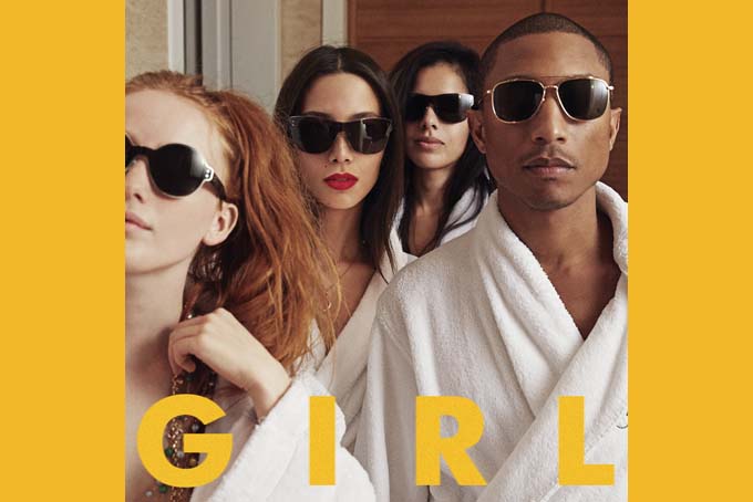  This CD cover image released by Columbia Records shows "Girl," the latest release by Pharrell Williams. (AP Photo/Columbia)