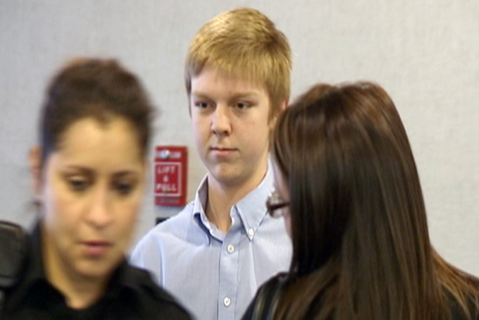 In this image taken from a video by KDFW-FOX 4, Ethan Couch is seen during his court hearing in December 2013. A judge on Wednesday, Feb. 5, 2014, ordered a Texas teenager who was sentenced to 10 years' probation in a drunken-driving crash that killed four people to go to a rehabilitation facility paid for by his parents. (AP Photo/KDFW-FOX 4)