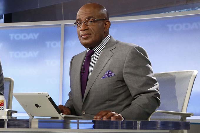 This April 18, 2013 file photo released by NBC shows co-hosts Al Roker on the set of NBC News' "Today" show in New York. (AP Photo/NBC, Peter Kramer, File)