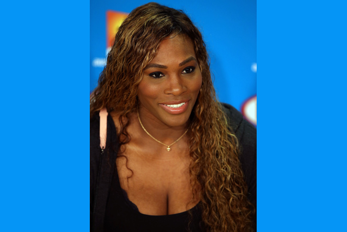 In this Jan. 11, 2014 photo, Serena Williams of the United States speaks during a news conference ahead of the Australian Open tennis championship in Melbourne, Australia. (AP Photo/Aaron Favila)