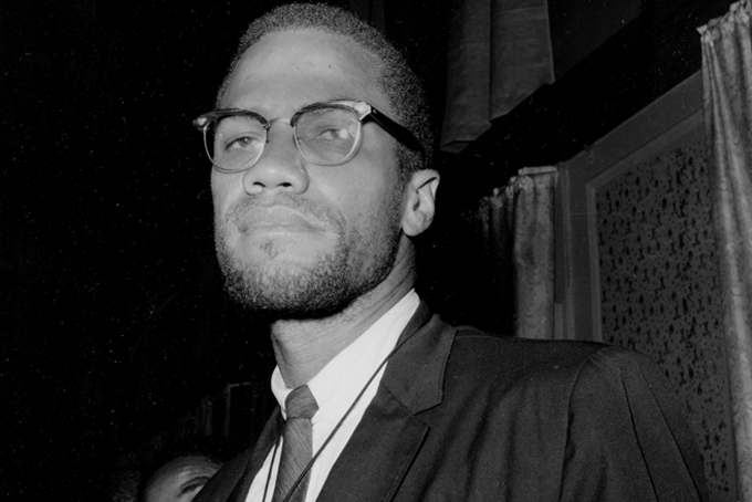This 1963 file photo shows Malcolm X. (AP Photo, File)