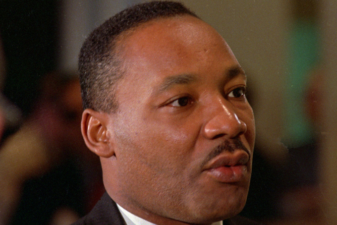 This Oct. 24, 1966 file photo shows Dr. Martin Luther King Jr. in Atlanta. (AP Photo, File)