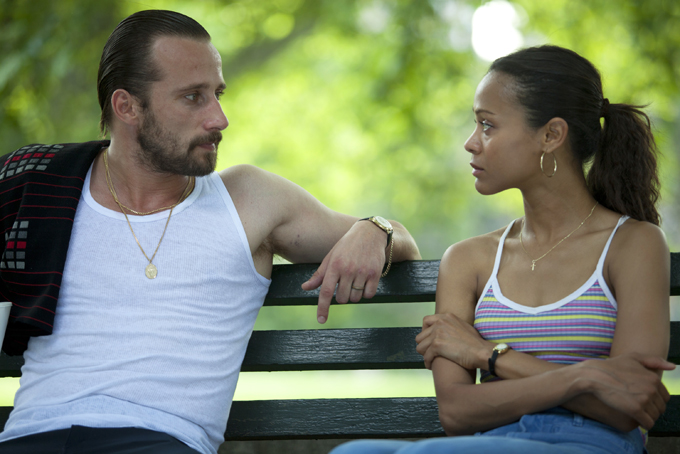 Zoe Saldana, Matthias Schoenaerts