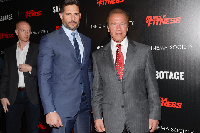 Joe Manganiello, Arnold Schwarzenegger