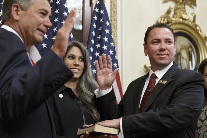Vance McAllister, John Boehner, Kellyy McAllister