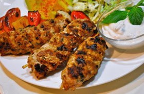 turkey kebob