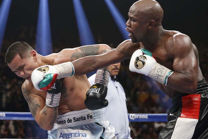 Floyd Mayweather Jr., Marcos Maidana