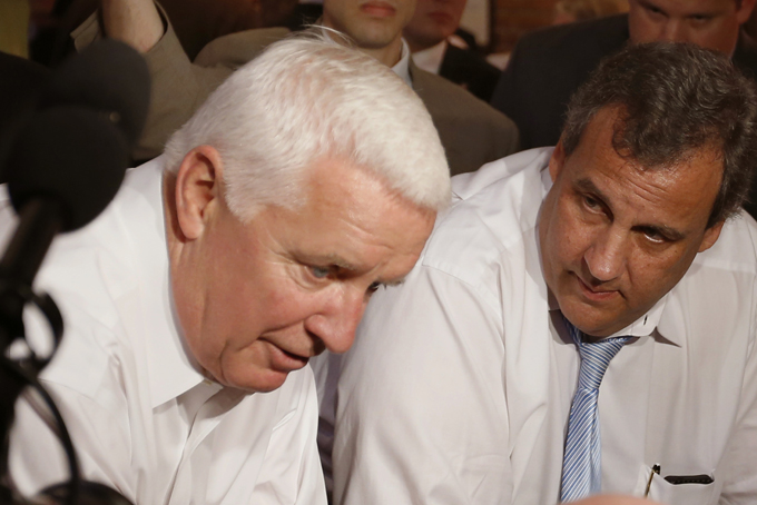 Chris Christie, Tom Corbett