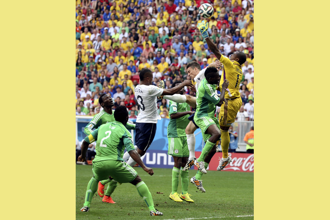 Brazil Soccer WCup France Nigeria