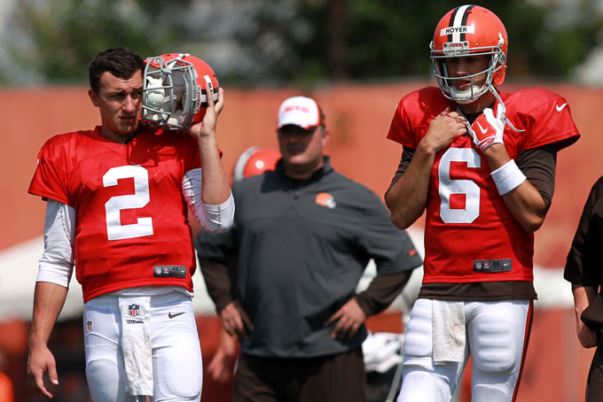 Johnny Manziel, Brian Hoyer