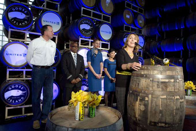 Goose Island & United Launch