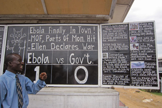 Liberia West Africa Ebola