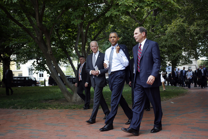 Barack Obama, Robert McDonald, Joe Biden