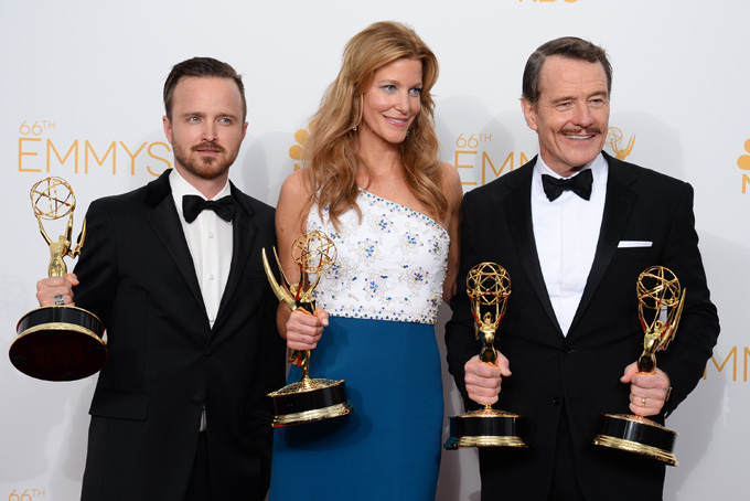 Aaron Paul, Anna Gunn, Bryan Cranston