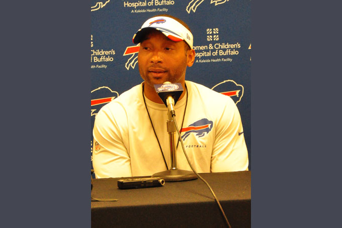 Doug Whaley at Press Conference