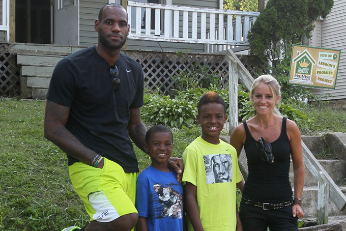 LeBron Rehabbing homes
