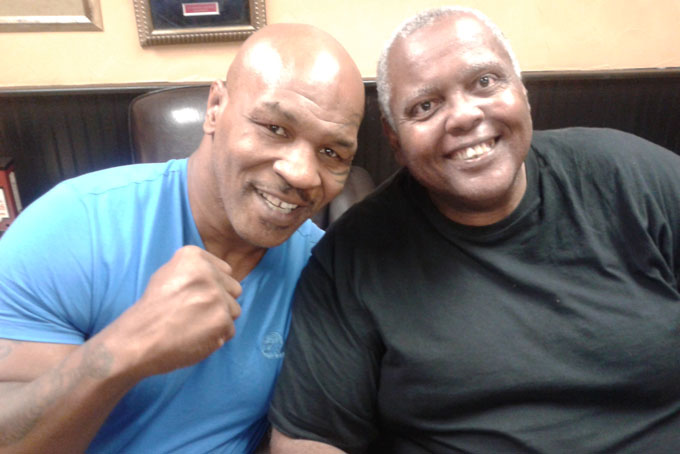 Mike Tyson and Aubrey Bruce
