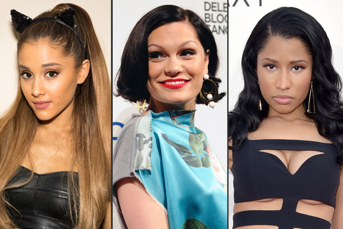 Ariana Grande, Jessie J, Nicki Minaj