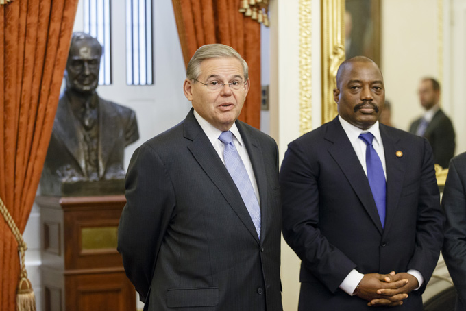 Robert Menendez, Joseph Kabila