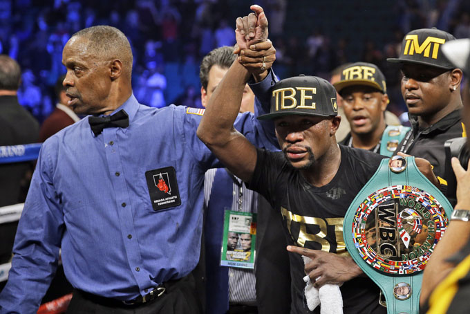 Floyd Mayweathe, Marcos Maidana