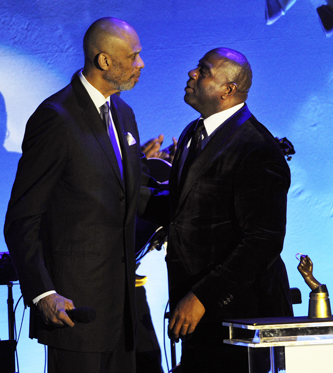 Kareem Abdul-Jabbar, Earvin "Magic" Johson