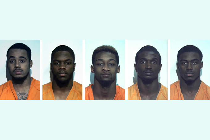 Football Players Charged
